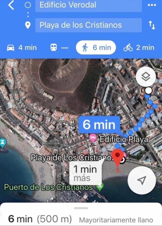 Almar Apartamento Con Ac, Los Cristianos 洛斯克里斯蒂亚诺斯 外观 照片